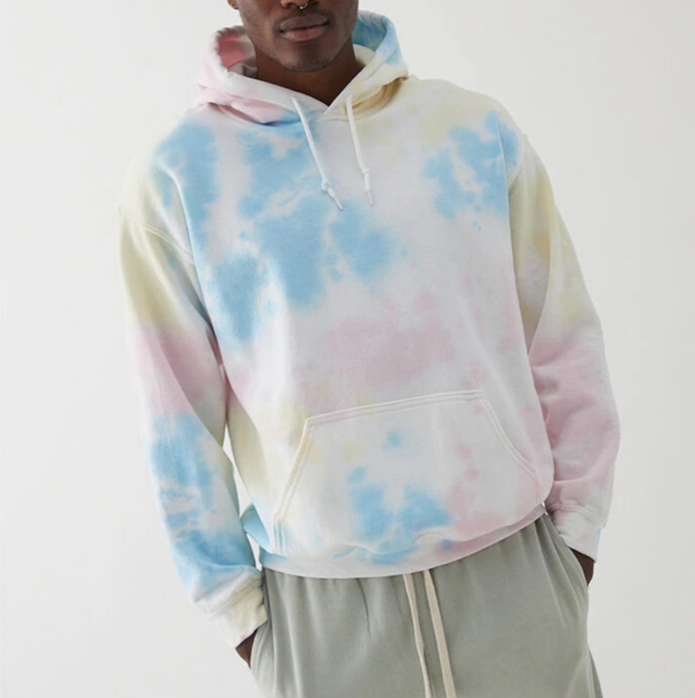 PacSun Tie-Dyed Hoodie Sweatshirt Mens